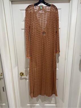 Swim Coverup - Brown